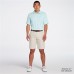 Walter Hagen Men's Core Space Dye Golf Blue Frost Polo Walter Hagen Men's Core Space Dye Golf Blue Frost Polo