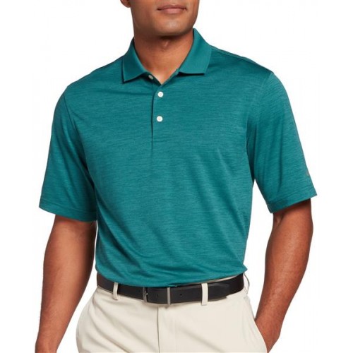 Walter Hagen Men's Core Space Dye Golf Pacific Teal Polo Walter Hagen Men's Core Space Dye Golf Pacific Teal Polo