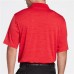 Walter Hagen Men's Core Space Dye Golf Positive Red Polo