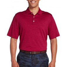 Walter Hagen Men's Core Space Dye Golf Raspberry Sherbet Polo