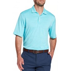Walter Hagen Men's Core Space Dye Golf Sky Blue Polo