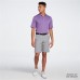 Walter Hagen Men's Core Space Dye Golf Smokey Lilac Polo