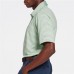 Walter Hagen Men's Perfect 11 Majors Bar Stripe Golf Mint Sorbet/Lt Htr Grey Polo Walter Hagen Men's Perfect 11 Majors Bar Stripe Golf Mint Sorbet/Lt Htr Grey Polo