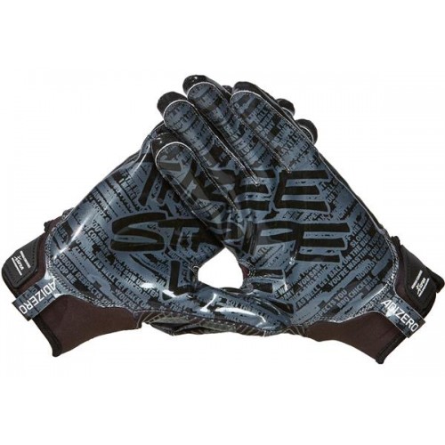 Adidas Adult Adizero 5-Star 8.0 Three Stripe Life Receiver Black/Black Glove Adidas Adult Adizero 5-Star 8.0 Three Stripe Life Receiver Black/Black Glove