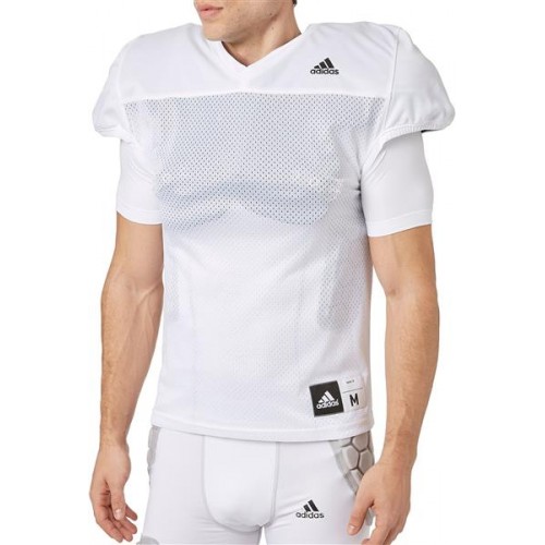 adidas Adult Football Practice White Jersey adidas Adult Football Practice White Jersey