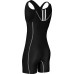 adidas Adult Wrestling Black/Black Singlet adidas Adult Wrestling Black/Black Singlet