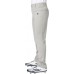 adidas Boys' Triple Stripe Open Bottom Baseball Grey Baseball Pants adidas Boys' Triple Stripe Open Bottom Baseball Grey Baseball Pants