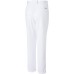 adidas Boys' Triple Stripe Open Bottom Baseball White Pants