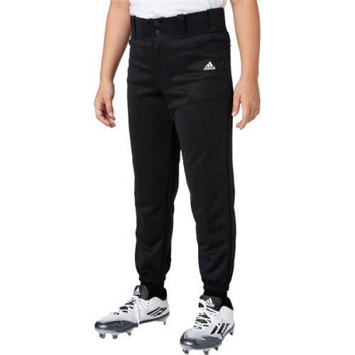 adidas Boys' Triple Stripe Traditional Baseball Black Pants adidas Boys' Triple Stripe Traditional Baseball Black Pants
