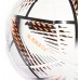 adidas FIFA World Cup Qatar 2022 Al Rihla Club Soccer White/Black/Solar Red Ball