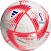 adidas FIFA World Cup Qatar 2022 Al Rihla Club Soccer White/Solar Red/Pantone Ball