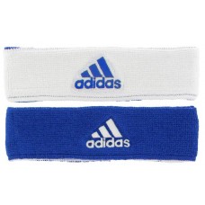 adidas Interval Reversible Headband - Royal/White 2 adidas Interval Reversible Headband - Royal/White 2