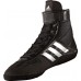 adidas Men's Combat Speed V Wrestling Black/Silver Shoes