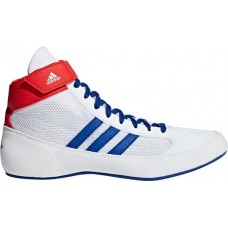 adidas Men's  HVC 2 Wrestling White/Red Shoes
