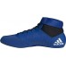 adidas Men's Mat Hog 2.0 Wrestling Blue/Black Shoes