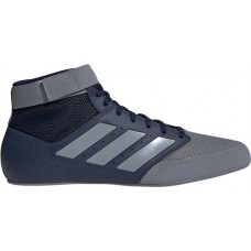 adidas Men's Mat Hog 2.0 Wrestling Navy/Grey Shoes adidas Men's Mat Hog 2.0 Wrestling Navy/Grey Shoes
