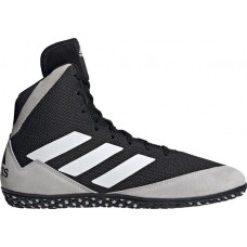 adidas Men's Mat Wizard 5 Wrestling Black/Grey Shoes