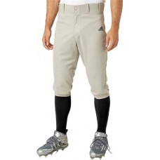 adidas Men's Triple Stripe Knicker Baseball Grey Baseball Pants