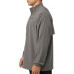 adidas Men's Triple Stripe Long Sleeve Baseball Grey Jacket adidas Men's Triple Stripe Long Sleeve Baseball Grey Jacket