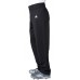 adidas Men's Triple Stripe Open Bottom Baseball Black Pants adidas Men's Triple Stripe Open Bottom Baseball Black Pants