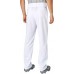 adidas Men's Triple Stripe Open Bottom Baseball White Pants adidas Men's Triple Stripe Open Bottom Baseball White Pants