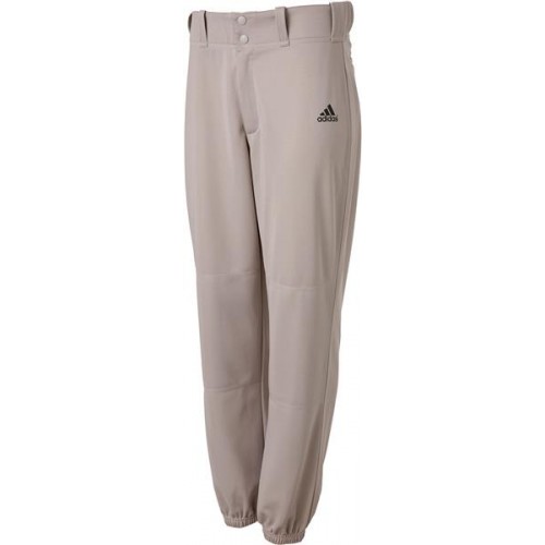 adidas Men's Triple Stripe Traditional Baseball Grey Baseball Pants adidas Men's Triple Stripe Traditional Baseball Grey Baseball Pants