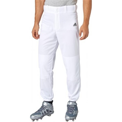 adidas Men's Triple Stripe Traditional Baseball White Pants adidas Men's Triple Stripe Traditional Baseball White Pants