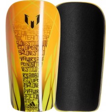 adidas Messi Club Soccer Shin Solar Gold/Yellow/Black Guards