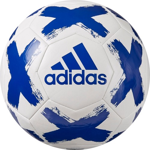 adidas Starlancer Soccer White/Royal Blue Ball adidas Starlancer Soccer White/Royal Blue Ball
