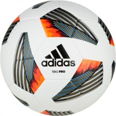 adidas Tiro Pro Soccer Wht/Blk/Lite Blue/Sil Met Ball