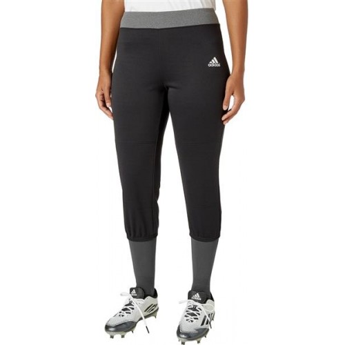adidas Women's Knit Softball Black Pants adidas Women's Knit Softball Black Pants