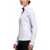 adidas Women's Textured Full-Zip Golf White Jacket adidas Women's Textured Full-Zip Golf White Jacket