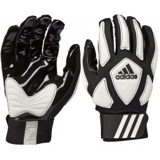 adidas Youth Scorch Destroy Lineman Black/White Gloves