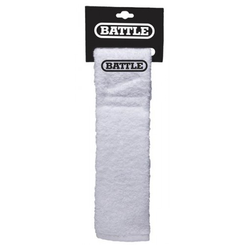 Battle Adult Football White Towel Battle Adult Football White Towel
