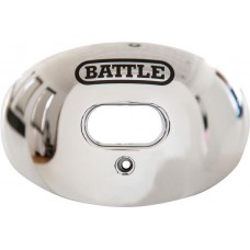 Battle Sports Science Adult Chrome Oxygen Lip Silver Guard