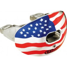 Battle Sports Science Oxygen American Flag Chrome Lip Red/White/Blue Guard
