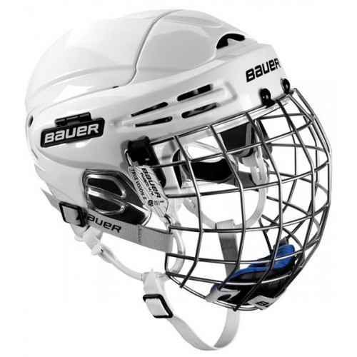 Bauer Senior 5100 Ice Hockey Helmet White Combo Bauer Senior 5100 Ice Hockey Helmet White Combo