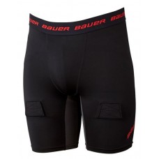 Bauer Youth Essential Jock Black Shorts