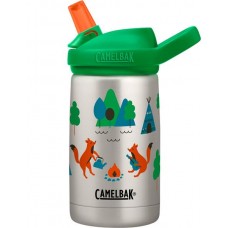 CamelBak eddy+ Kids Vacuum Insulated 12 oz. Camping Foxes Bottle CamelBak eddy+ Kids Vacuum Insulated 12 oz. Camping Foxes Bottle