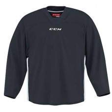 CCM Senior 6000 Hockey Practice Jersey, Black/White