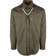 Drake Waterfowl Men's Guardian Flex Green Timber Shirket
