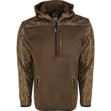 Drake Waterfowl Men's MST Endurance Soft Shell Hunting Mossy Oak Bottomlands Hoodie