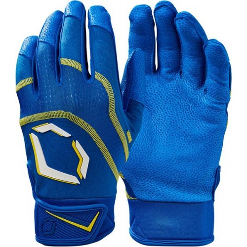 EvoShield Adult Khaos Batting Royal Blue Gloves EvoShield Adult Khaos Batting Royal Blue Gloves