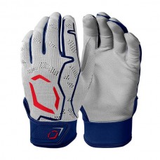 Evoshield Adult PRO SRZ Batting Red/White/Blue Gloves