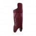 EvoShield Adult Pro-SRZ Gel-to-Shell Catcher's Lower Leg Maroon Guards