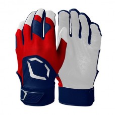 Evoshield Adult Standout Batting Red/White/Blue Gloves Evoshield Adult Standout Batting Red/White/Blue Gloves