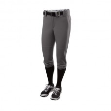 Evoshield Girls' Standout High Rise Softball Charcoal Pants