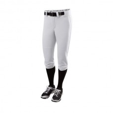 Evoshield Girls' Standout High Rise Softball Team White Pants