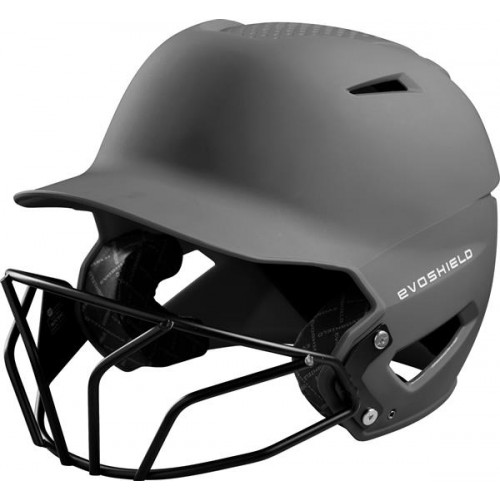 EvoShield Junior XVT Baseball/Softball Batting Charcoal Helmet EvoShield Junior XVT Baseball/Softball Batting Charcoal Helmet