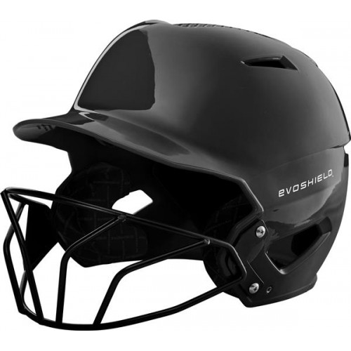 EvoShield Junior XVT Softball Batting Black Helmet EvoShield Junior XVT Softball Batting Black Helmet